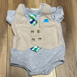 Baby boy suit one piece shirt onesie